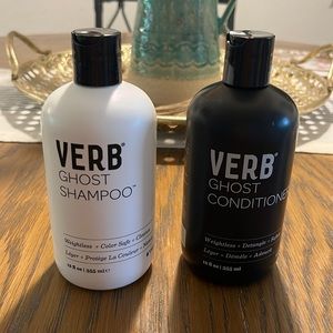 Verb Ghost Shampoo and Conditioner Set, 12oz Each